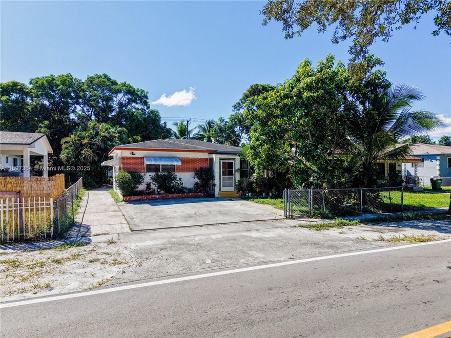Discover this charming 4-bedroom, 3-bath home in the heart of North Miami, offering 1,588 sq. ft. of comfortable living space on a spacious 6,534 sq. ft. lot with a detached Garage/ Shed. Featuring a bright, open layout with classic Florida design, this solid concrete home is perfect for family living or investment. Enjoy a large yard ideal for outdoor entertaining, gardening, or future expansion. Conveniently located near schools, parks, community Pool, shopping, and major highways, this home combines comfort, convenience, and value — a great opportunity you don’t want to miss!