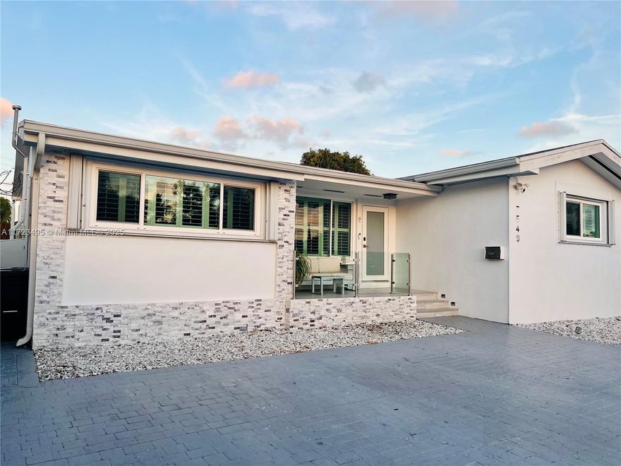 Completely remodeled house located in the desirable upcoming neighborhood of NBV, this house features 3 bedrooms, 2 full bathrooms plus an additional room and a den.
The roof was replaced in 2021, AC, water heater, impact windows & sliding glass doors were also recently replaced. Heated pool and generator. Please text LA for more information.