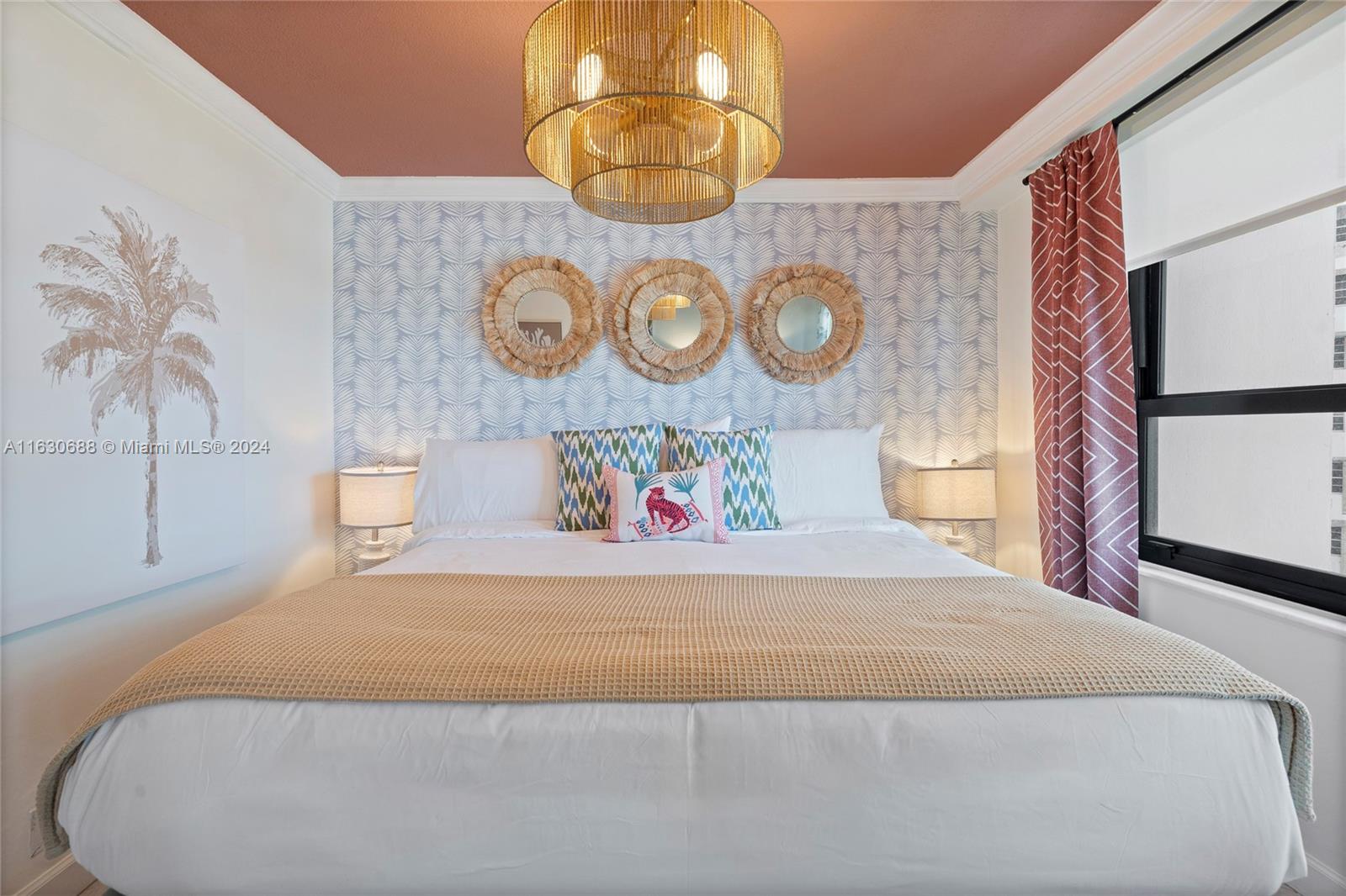 Welcome to Coastal Dreams, your cozy beachside home away from home. Feel welcomed from the moment you arrive in the lobby to the moment you step right out on the sand, catching sunsets off the balcony. In the heart of Miami Beach's most iconic Millionaire Row, you can't miss the dining, nightlife and leisure activities nearby. Please note this condo is located in the Alexander, which is also a hotel. You will have access to all amenities. All guests must be registered with the building before check-in and a building application fee of $499 is paid to the building management, regardless of the length of stay.