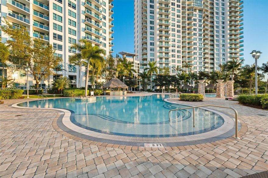 Beautiful unit at Tao Sawgrass, with views and natural light from all rooms, overlooking the Everglades, Pool and Lake. Luxury Resort-Style living with Lobby Attended 24 hours, Lakeside pool, Cabanas, Tennis courts, BBQ area, Fitness center, Recreation area, Business center. 2 split bedrooms / 2 bathrooms, marble floors throughout, stainless steel appliances, granite countertop, Washer / Dryer inside the unit, walking closets with built-ins. 1 assign parking space, if needed, you can ask and rent for the 2nd. parking. Extra storage. Impact Windows. Building includes Water, and Basic Cable. Walk to the Sawgrass Mall. Come and take a look at this great unit.