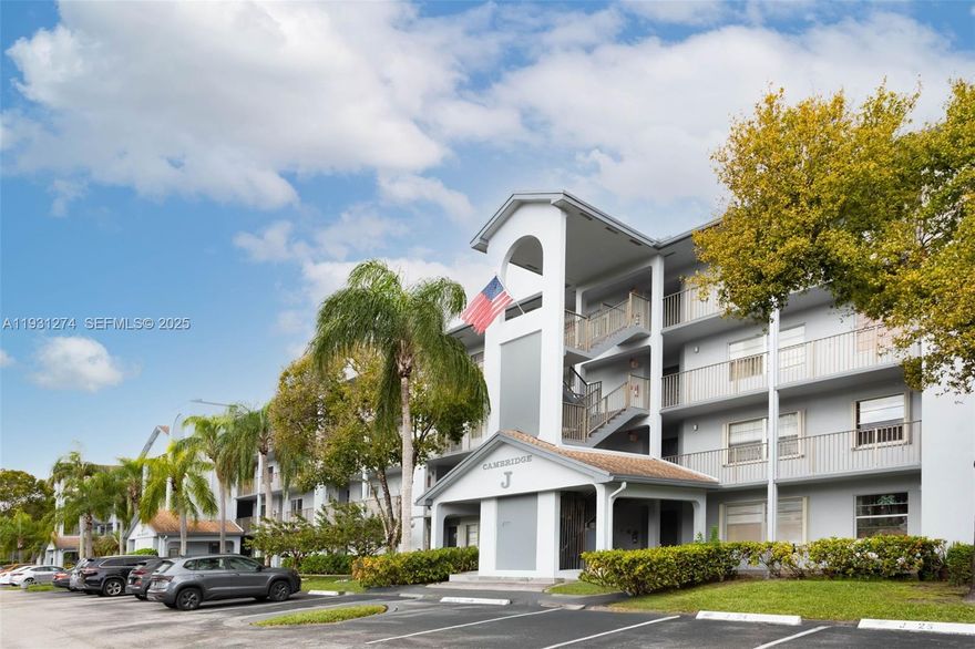 Well-maintained condo located in the desirable 55+ gated community of Century Village. This bright unit features an open living and dining area, private attic for extra storage, and a screened balcony with beautiful pool views—perfect for relaxing. Enjoy resort-style amenities including clubhouse, pools, fitness center, theater, courtesy bus, tennis courts, and 24-hour security. Conveniently located near shopping, dining, medical facilities, and major highways. Ideal for full-time or seasonal living.