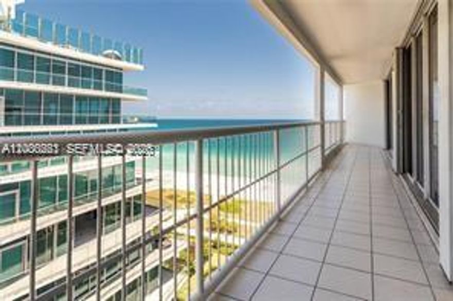 Live on the beach in the heart of Surfside! This beautiful residence at Marbella Offers stunning ocean and city views from a boutique building.The apartment features a spacious split floor plan with two full bathrooms, floor to ceiling windows, walk in closets, and elegant porcelain floors throughout. Amenities including a Shabbat elevator, pool, spa, sauna and gym. The building also offers 24/7 front desk security and internet. Walking distance to houses of worship and kosher restaurants.