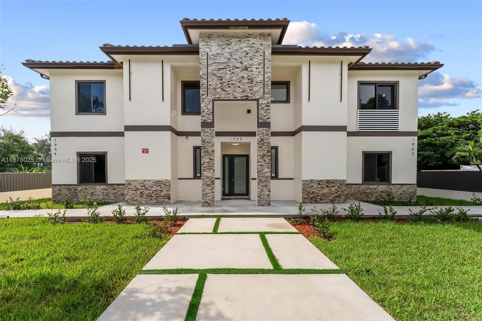 Welcome Home to this New Construction Triplex Unit with 4 Bedrooms, 2.5 Bathrooms, and private entrance. Everything New! Modern Luxury Living. Be the 1st to live in this cozy space that offers 9ft high ceilings, a beautiful spacious kitchen with quartz countertops, stainless steel appliances, natural light throughout, and washer & dryer. Private individual huge back yard with a canal view that leads to South Beach bordered by the Atlantic Ocean; great for entertaining. Located in the City Of Miami in a quiet and peaceful neighborhood. Excellent location close to I-95, major highways, airports, schools, hospitals, beaches, shopping, dining, and entertainment. Section 8 Welcome. Fast Approval and Ready for a Quick Move-In! This Won’t Last Long!
