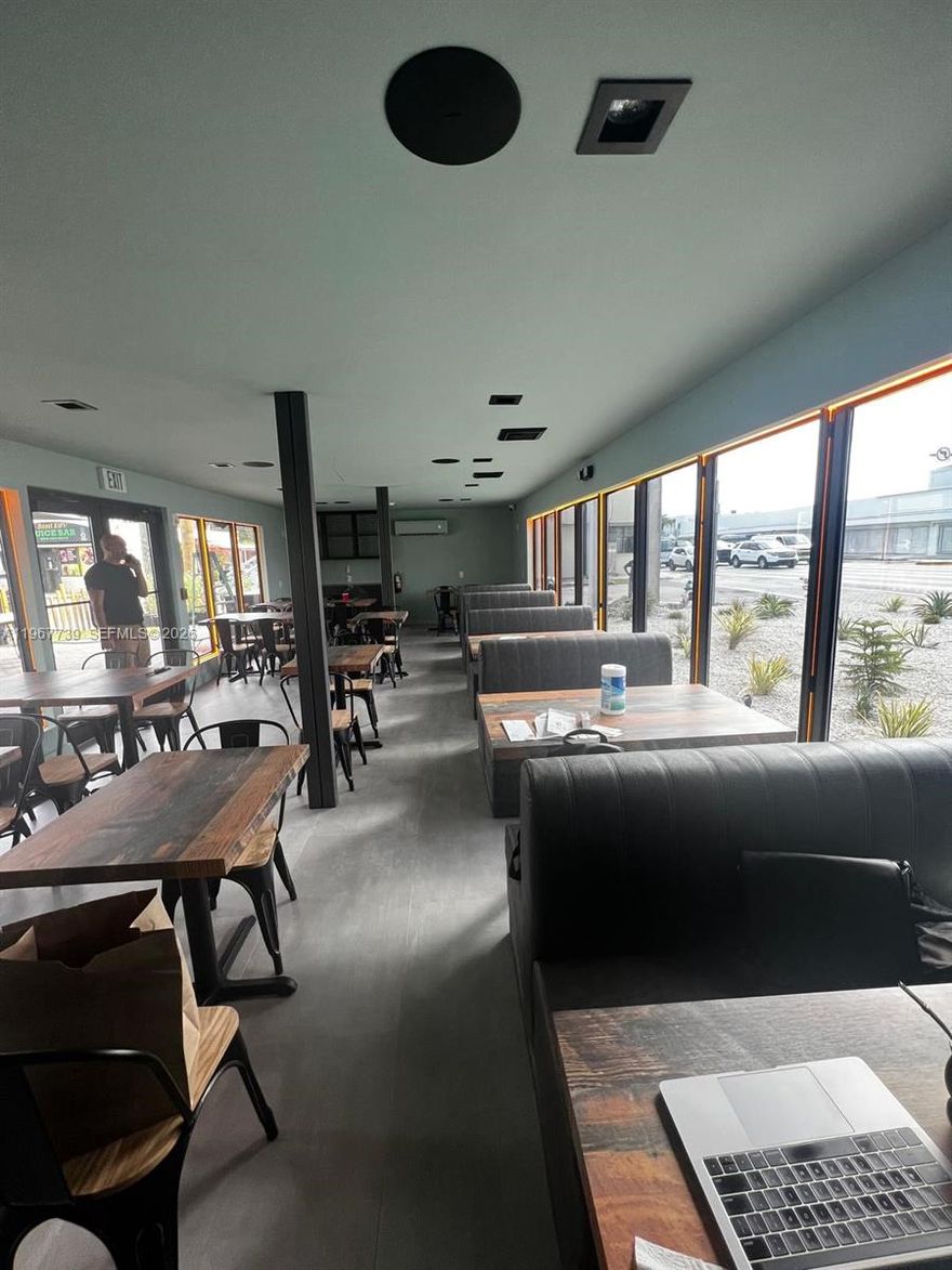 Turnkey 154-seat restaurant business opportunity in the heart of Hallandale Beach. Features a full commercial kitchen, walk-in cooler, full bar service, and outdoor seating area within an efficient 3,000 SF layout. Prime positioning near major demand drivers including Gulfstream Park & Casino, Aventura Mall, and the Diplomat Beach Resort, supporting strong local and visitor traffic. Area infrastructure and streetscape momentum includes multiple Complete Street and safety improvement projects currently underway by the City, plus significant redevelopment activity throughout Hallandale Beach. Ideal for operators seeking a ready-to-run full-service concept with bar program and patio potential.152-seat dining room
Full bar / bar service
Full commercial kitchen
Walk-in cooler
Outdoor seating / patio area
Turnkey footprint ideal for full-service restaurant, lounge, sports bar, gastropub, or nightlife concept
