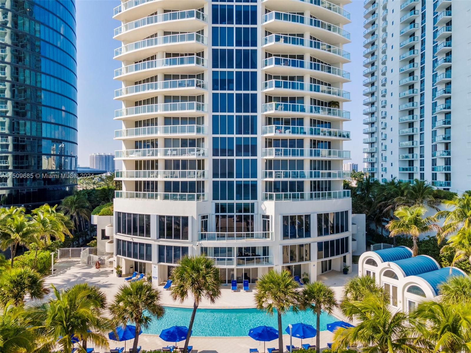 Property for Sale at 18671 Collins Ave 404, Sunny Isles Beach, Miami-Dade County, Florida - Bedrooms: 2 
Bathrooms: 3  - $1,388,888