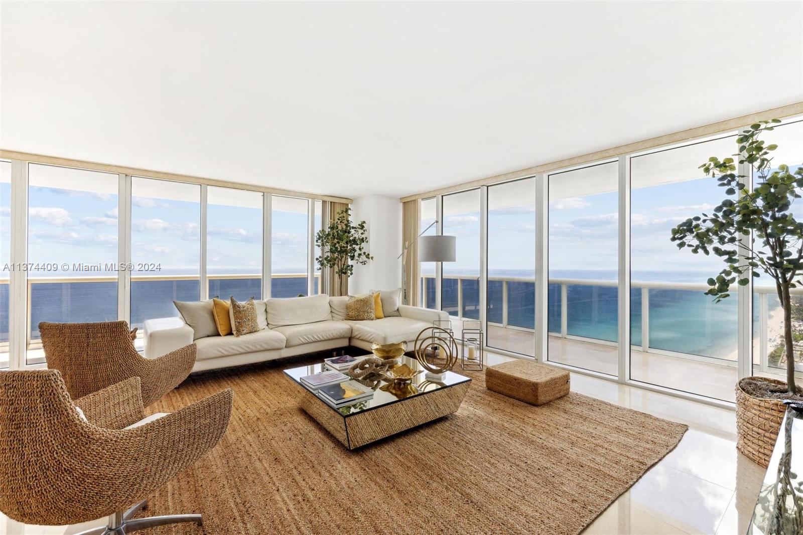 Rental Property at 1830 S Ocean Dr 4002, Hallandale Beach, Broward County, Florida - Bedrooms: 3 
Bathrooms: 3  - $9,000 MO.