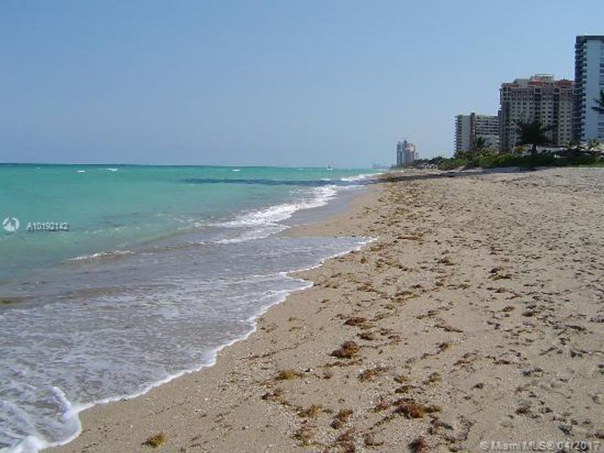 Priced to sell. Upgraded building with resort style amenities. Located right on the beach. Unit has balcony off of living room - unit faces South for the most sun exposure during the winter months. Maintenance includes A/C, cable, water and 1 parking space. Complex has 24 hr. security, 2 pools, 3 fitness centers, marina, tennis courts, 2 restaurants, snack bar, mini mart, beauty salon, and courtesy bus. Close to shops, restaurants and airport. Unit sold with furniture. Easy to see, great unit to purchase.