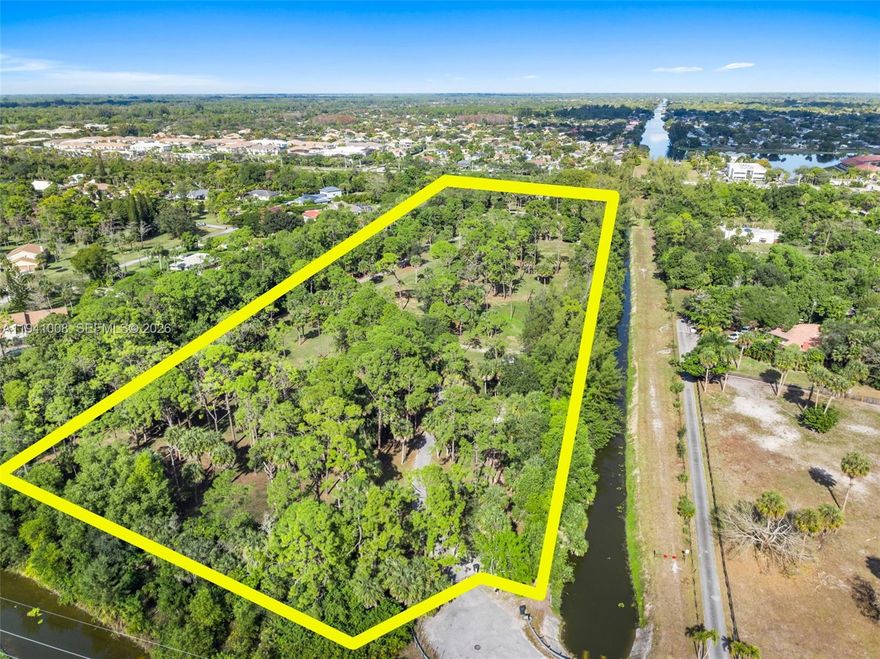 10.5 Acres, No HOA, Wellington equestrian area setting. Rare Land value opportunity offering cul-de-sac privacy and close proximity to Wellington's equestrian trail system ideal for a private equestrian estate, multi-home family
compound, or long-term land hold. Residential zoning and seller-provided concept plans indicating up to four estate lots may offer future flexibility, no approvals are represented and buyers must independently verify zoning, density, 
subdivision requirements, and any necessary approvals. The existing 3BR + den, 3.5BA residence provides immediate use while planning future improvements. 
Seller open to reasonable offers. Showings by appointment only, contact listing agent.