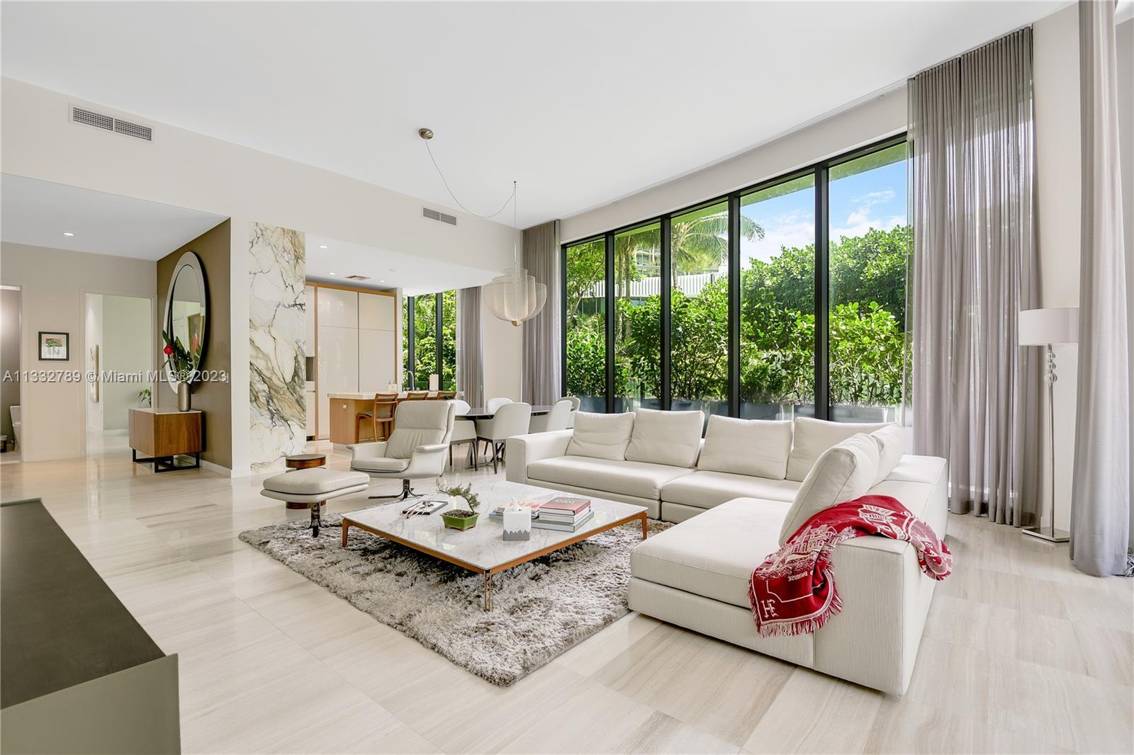 Park Grove represents a singular opportunity to own a home in the finest and one of the last high rise buildings on the bay in Coconut Grove. The area’s most dynamic project to date, Park Grove was conceived by some of the world’s foremost artistic thinkers. This stunning unit boasts open spaces, high ceilings and high-level finishes. 3-bed, 3.5 bath with over 2,900 sqft of interior space in one of Coconut Grove’s most coveted buildings