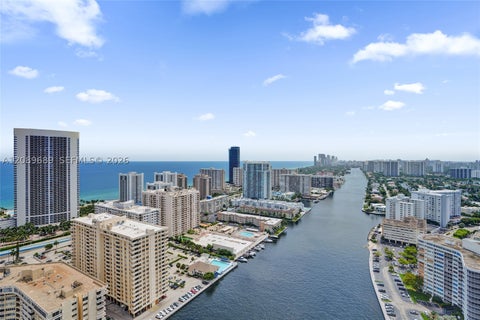 Photo of 2600 E Hallandale Beach Blvd #T1002, Hallandale Beach, FL 33009 (MLS # A12089689)