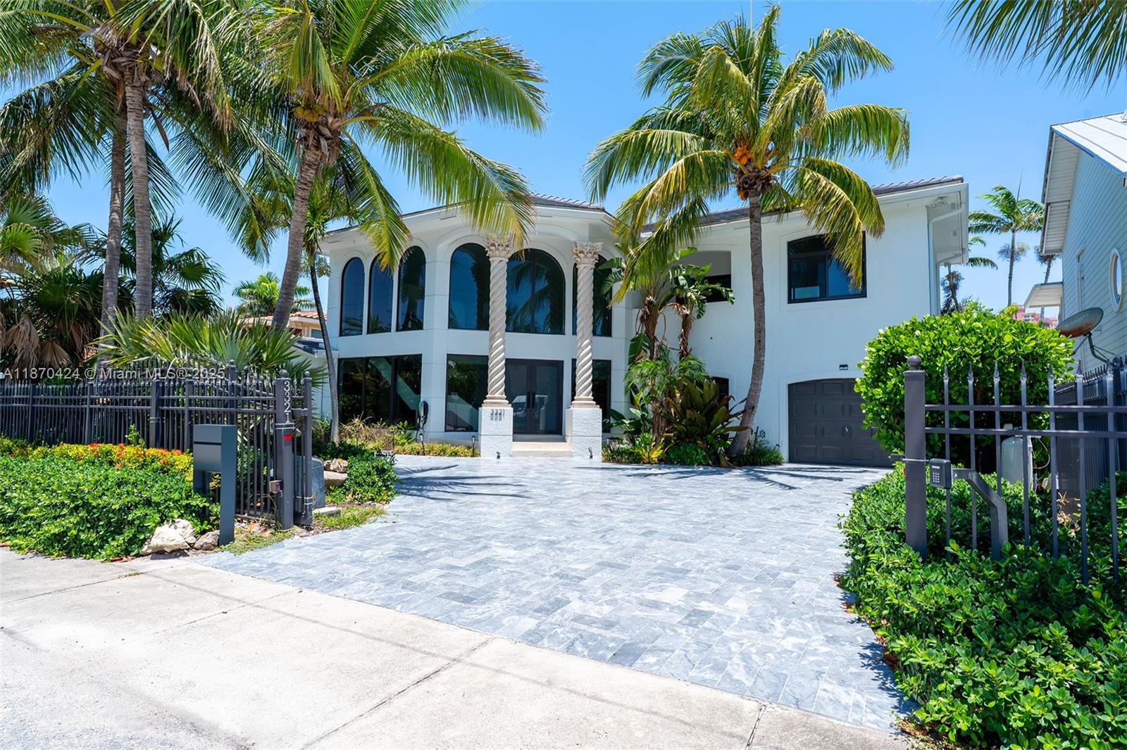 An absolutely Gorgeous chic home located steps away from the sand. Situated on a oversized 9,353 lot. This sophisticated two-story family home will make you fall in love. 5 bedrooms, 5 full bathrooms, Custom made state of the art Italian Molteni & Dada kitchen with Miele Appliances, stunning marble floors, limestone walls, Family room with Ocean View, complete Cabana Room, independent laundry area. Closets are Italian all with LED Lighting, modern doors, travertine large pool with plenty of room to entertain and architectural landscaping. Large private family room, deck/balcony of master bedroom. All rooms are oversized and with on suite bathrooms, House is 3747 sqft, Enjoy luxury living in the heart of Fort Lauderdale most perfect neighborhood for families, top schools and restaurants.
