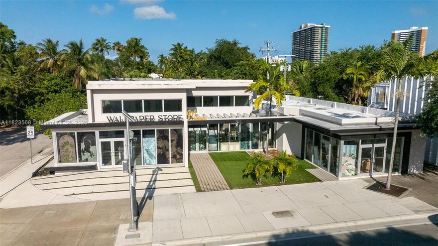 Fully renovated, freestanding 5,600-square-foot retail building situated on a 10,800-square-foot lot in the heart of Miami’s Biscayne Corridor. Featuring 100 feet of direct frontage on Biscayne Boulevard, a major thoroughfare with over 43,000 vehicles per day, this signalized corner property offers excellent visibility and foot traffic. The building is fully leased to a single tenant, with current rent well below market, presenting strong upside potential through future lease restructuring or repositioning. Strategically located near MiMo, Design District, Wynwood and the Upper East Side, close to Miami’s most dynamic neighborhoods. Zoned CEN (Pedestrian Oriented Commercial), it also offers long-term redevelopment potential for mixed-use, vertical retail, or boutique multifamily projects.