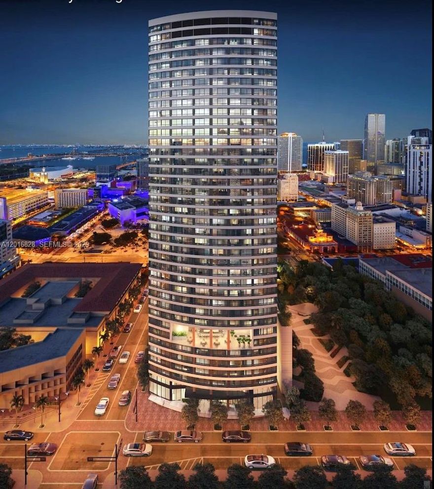 Experience luxury living at District 225, a brand-new 37-story tower in the heart of Downtown Miami. This fully furnished 28th-floor 2BD/2BA residence features skyline views, 9-foot-ceilings, smart-home technology, Italian cabinetry, premium Bosch appliances, built-out closets, and spa-inspired bathrooms. No rental restrictions allow true short-term rental flexibility including Airbnb, with optional in-house management available. Resort-style amenities include-a-pool-deck with bar, fitness center, yoga-and-spin-studios, spa, co-working spaces, rooftop plunge spa, concierge, valet, and 24/7 security.