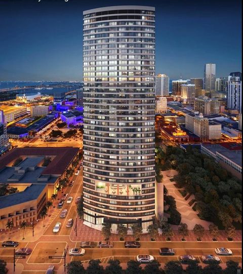 Photo of 225 N Miami Ave #2801, Miami, FL 33128 (MLS # A12016828)