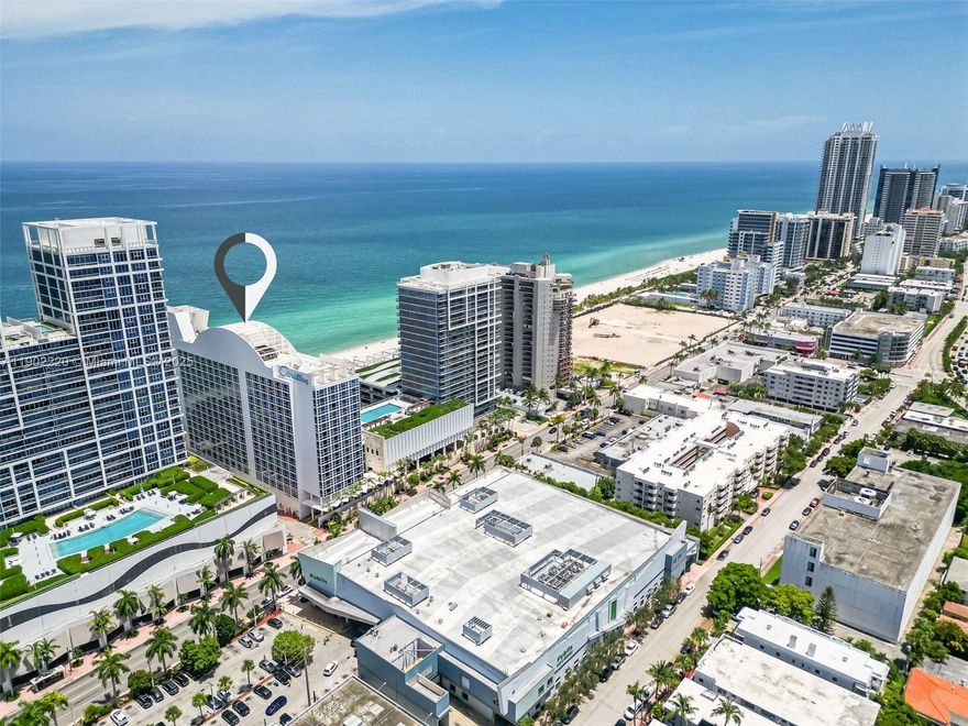 Live or invest in luxury at the Carillon Hotel & Spa! This spacious 1-bedroom, 1-bath suite features an open terrace and added sofa bed for extra rental income potential. Enjoy unmatched resort amenities: daily fitness classes, 4 pools, spa & wellness center, beach service, and on-site dining. Owners can rent nightly (self-managed or via hotel program) and also enjoy monthly food & spa credits plus 8-spa and gym memberships annually. Walkable neighborhood with Publix across the street.