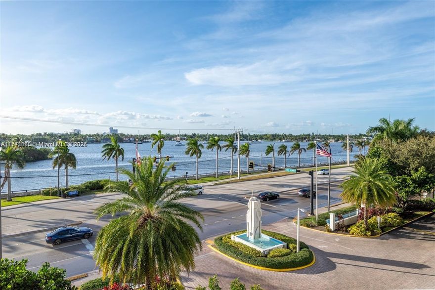 SPECTACULAR OCEAN, INTRACOASTAL AND POOL VIEW FROM A LARGE BALCONY OFF THE LIVING ROOM AND KITCHEN.  THIS IS AN EXCEPTIONAL 1190 SQ. FT. ONE BEDROOM WITH DEN, BREAKFAST NOOK, 1.5 BATHS AND LARGE DINING AREA BOASTING IMPACT GLASS, NEW PORCELAIN WOOD STYLE FLOORS, WASHER/DRYER IN UNIT, DEN AREA HAS A WET BAR AND CAN ALSO BE A SECOND BEDROOM WHEN NEEDED. AMENITIES INCLUDE 24 HOUR SECURITY, COVERED PARKING, 2 HEATED POOLS, FITNESS CENTER, CARD, GAME AND BILLARD ROOMS, RESTAURANT ON SITE, PREMIUM CABLE, HIGH SPEED INTERNET, WI-FI AND WATER INCLUED IN MAINTENANCE.  THE SUMMIT IS A LUXURY RESORT STYLE COMPLEX SITUATED ON 9 ACRES OF MANICURED GORUNDS, STEPS FROM THE FAMOUS AND DESIRABLE HOLLYWOOD BROADWALK WITH MANY RESTAURANTS AND LIVE ENTERTAINMENT PLUS IT IS ONLY 15 MINUTES FROM FLL AIRPORT.
