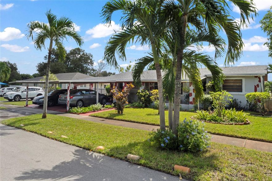 Discover this incredible opportunity. A well maintained 4 bedrooms /2 full bathroom home. This home features an extra family room for gatherings, separate Laundry/storage room and tile flooring throughout. Complete with plenty of backyard space for RV or Boat.  2 space carport with covered parking. NO HOA
This home is located in a prime location, close to highways, schools, shopping and conveniently located near the Hard Rock Stadium home of the 2026 FIFA World Cup, NHL World Classic, Miami Open, and more.