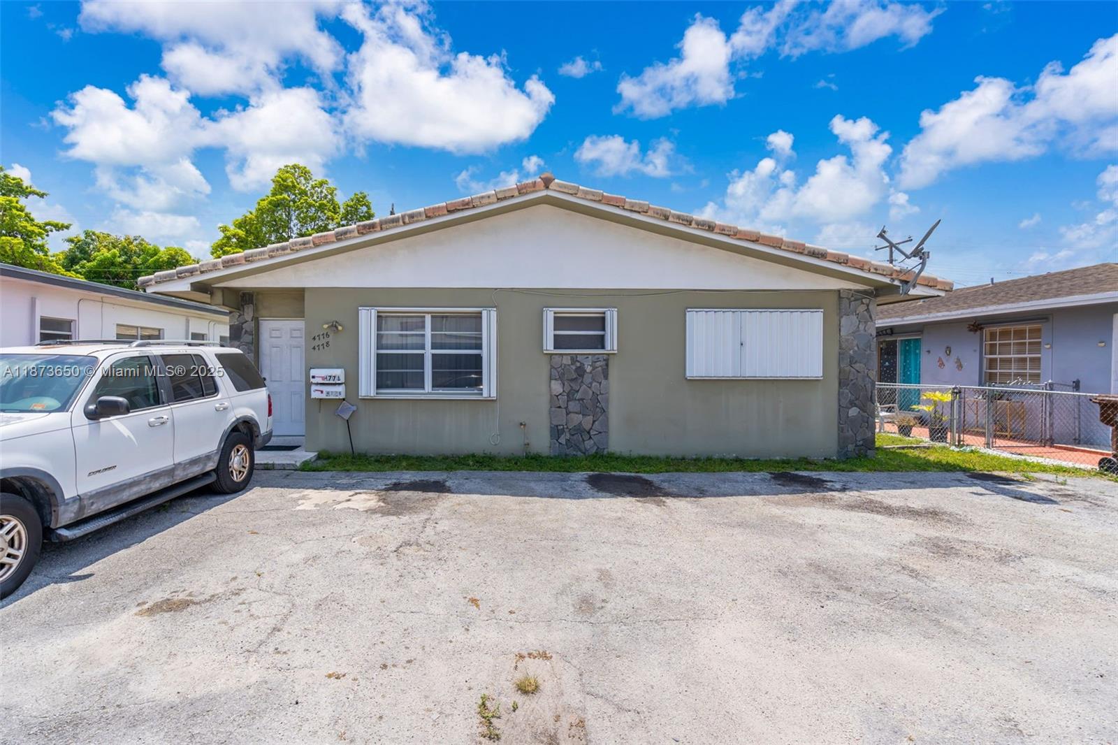Amazing opportunity to own a LEGAL DUPLEX in East Hialeah! Each unit has its own electrical meter, water and garbage account as well as access to the spacious yard. This property is located near the Metro rail station and major highways making it easy to attract great tenants. 1 unit is currently rented to a wonderful section 8 tenant until May 2026 offering immediate rental income, the other is vacant allowing you to choose your tenant or perfect for an owner occupant. Don't miss out on this property zoned as R-3 multi family with endless potential!