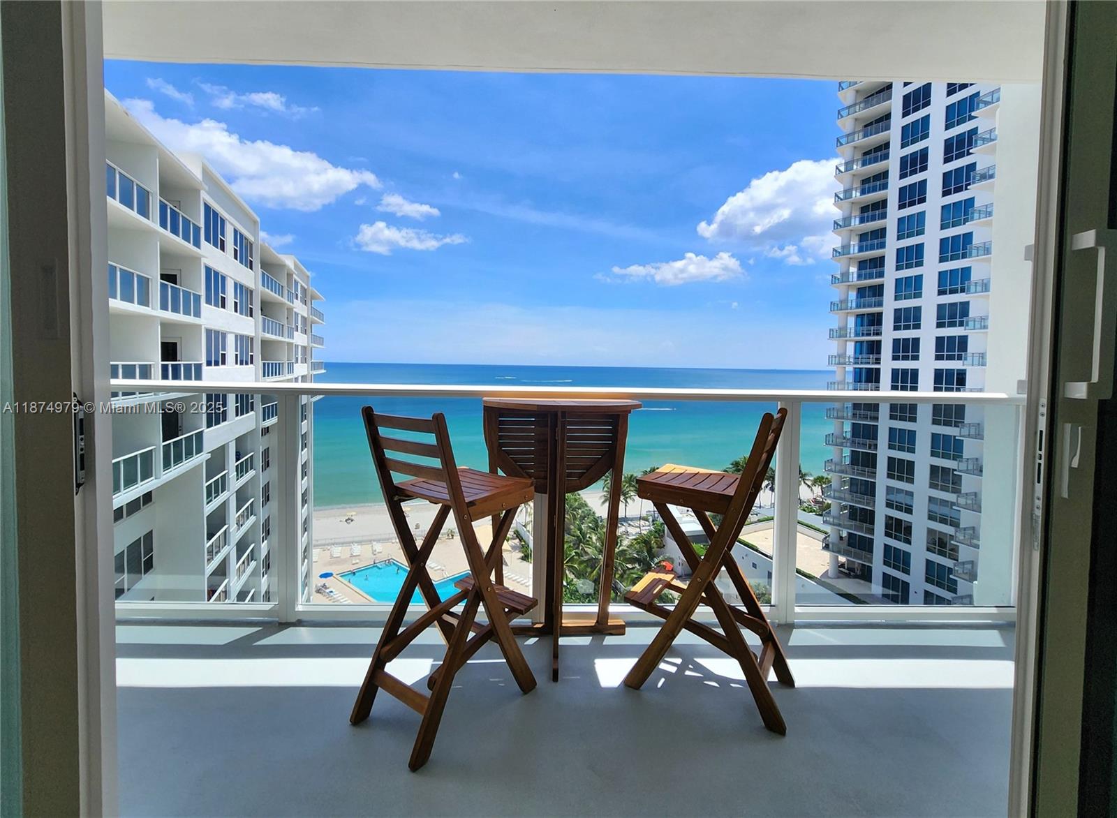 MESMERIZING BEACH ~ OCEAN ~ & POOL VIEWS ~ PRIVATE BEACH ACCESS, POOL & BEACH ATTENDANT. SUNNY LARGE POOL DECK, HEATED POOL & SPA. PERFECTLY LOCATED, CLOSE TO EVERYTHING! New Publix Grocery Across The Street. Ready To Make This Your Special Beach Place? Available Jan -Mar 2026 (3 Mo Min.) NO PETS Includes Utilities, WiFi, Parking For 1 Vehicle, Taxes. Ref. Security $1,500, Registration $250, Monthly Cleaning $100/mo, Exit Cleaning $250.