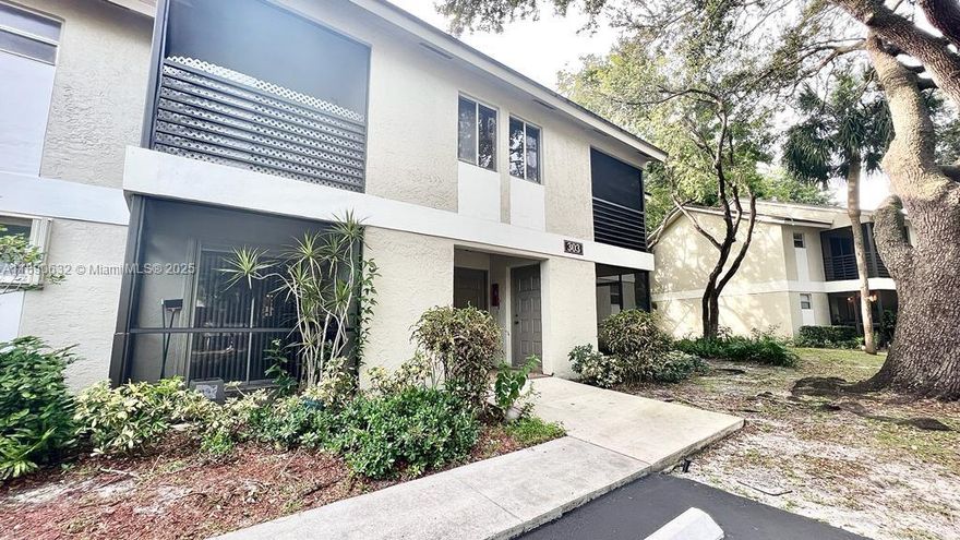 Beautiful and well maintained 1 bedroom and one bath condo in The Gardens North! This 640 sqf unit features all stainless steel appliances, granite countertop and and lots of counter top space in kitchen. Washer and dryer in the condo. Wood floor in living room area and tile floors in bedroom! Large bathroom with shower and hot-tub. The apartment is all painted in neutral colors. Master bedroom with convenient large walk in closet. Living room connects with large screened patio. Rent includes access to community swimming pool, gym, tennis court, and basket court!