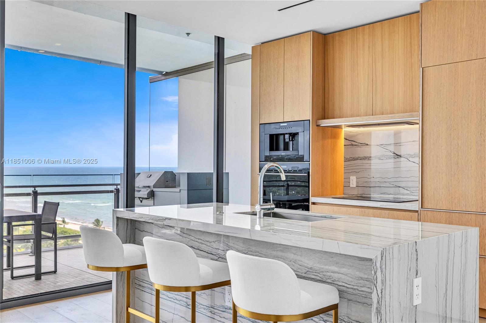 Rarely available for rent, elegantly designed 1-bed, 1.5-bath at the 87 Park masterpiece designed by Pritzker Prize-winning architect Renzo Piano. This spacious 1-bedroom boasts high-end finishes and appliances, custom-made closets, electric shades, floor-to-ceiling windows, 10-ft ceilings and private elevator. Telescoping sliding glass doors in living area integrate the expansive 550 sq ft terrace with gorgeous ocean, bay & city views. 87 Park is a full-service building featuring a 2-acre resident’s private garden, 2 pools, poolside cabanas, beach access and service, fitness center w/ state-of-the-art equipment, wine bar and Fugo Bar, spa with Hammam, sauna, steam rooms and private treatments, 24-hr. concierge, valet and more. An urban beach-front Eden where you will feel one with nature.