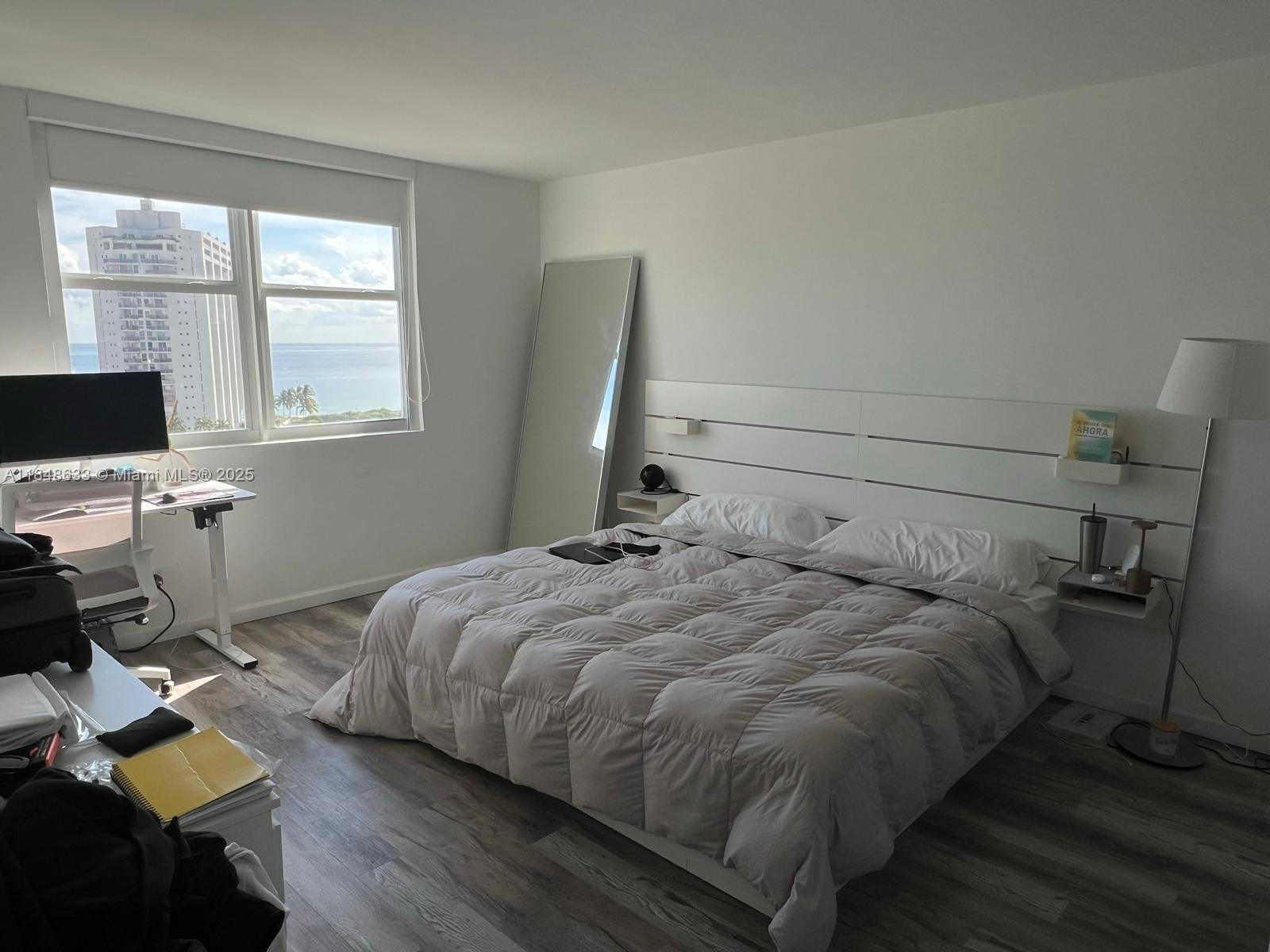 Wake up to stunning ocean views from the 12th floor in this 1 bed, 1.5 bath Miami Beach condo! Enjoy peace of mind with high-impact windows and sliding door, plus the convenience of an in-unit washer and laundry room on every floor. Building offers 24h valet and front desk service, gym, sauna, and included with rent is water, cable with HBO, and fiber-optic internet. Low electric bills add to the value. Furniture included (optional)—move-in ready or style it your way. Live the beach life with comfort and style! Pets OK under 20 lbs. Walk to Publix, close to everything you need for the ultimate beach lifestyle!