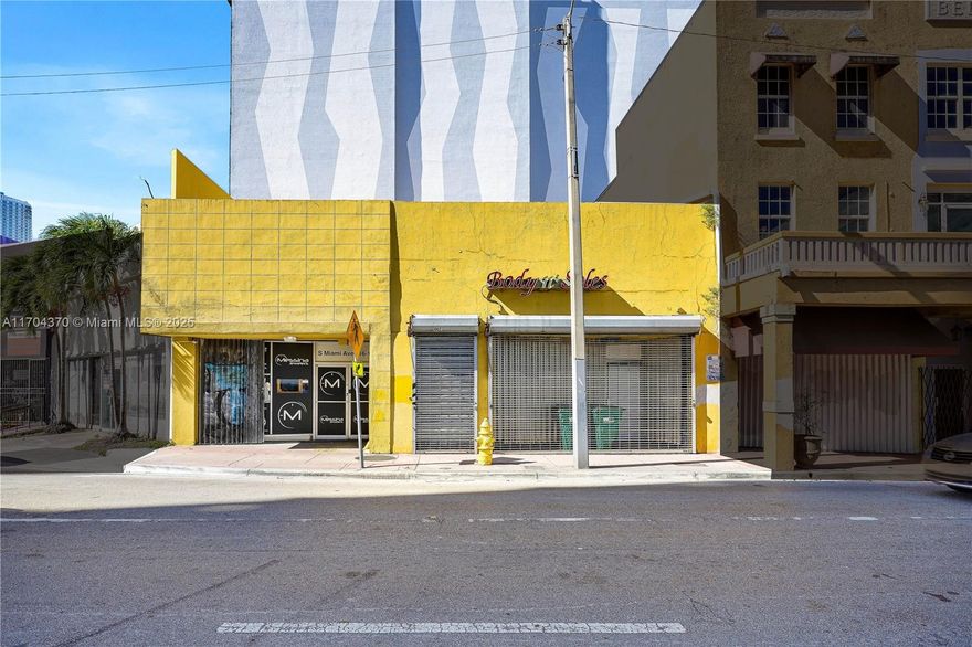 Stand Alone Retail building in downtown Miami, FL. Investor potential proforma 6% cap rate for new owner.   Owner-occupied.  Also, potential development Site.  Build up to 102 units as in a Transit Oriented Development (“TOD”) area using the Live Local/SB-102 Act. Zoned T6-80-O.  Close to Luxury Developments, Flagler Street Promenade & the Miami Ave Metro-station at SE/SW 1st Street.  Minutes to Brickell City, Miami World Center, & Kaseya Centers; Arts & Entertainment District, Bayfront Park; or via Miami Central Station connect to Miami’s Airport or Brightline.  Shop at Whole Foods, Publix & Aldi. Set amongst tourist destinations, offices, & dining/nightlife & sports.