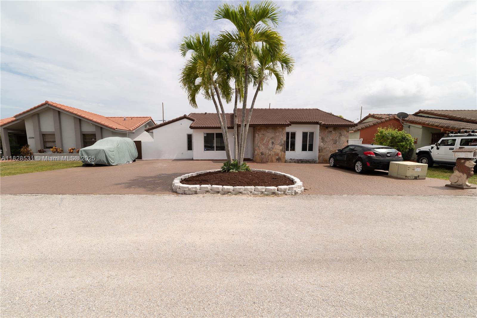 Discover this hidden gem offering a private community feel without the HOA fees! This 3-bedroom, 2-bath home features a pool, paved circular driveway, and spacious layout with a large kitchen, dining room, and cozy breakfast nook. Enjoy peace of mind with impact windows in the front, a solid roof, and a huge storage shed out back. Sliding glass doors in the rear are ready for your personal touch. Perfect for entertaining or relaxing, this home combines comfort, space, and value in one incredible package!