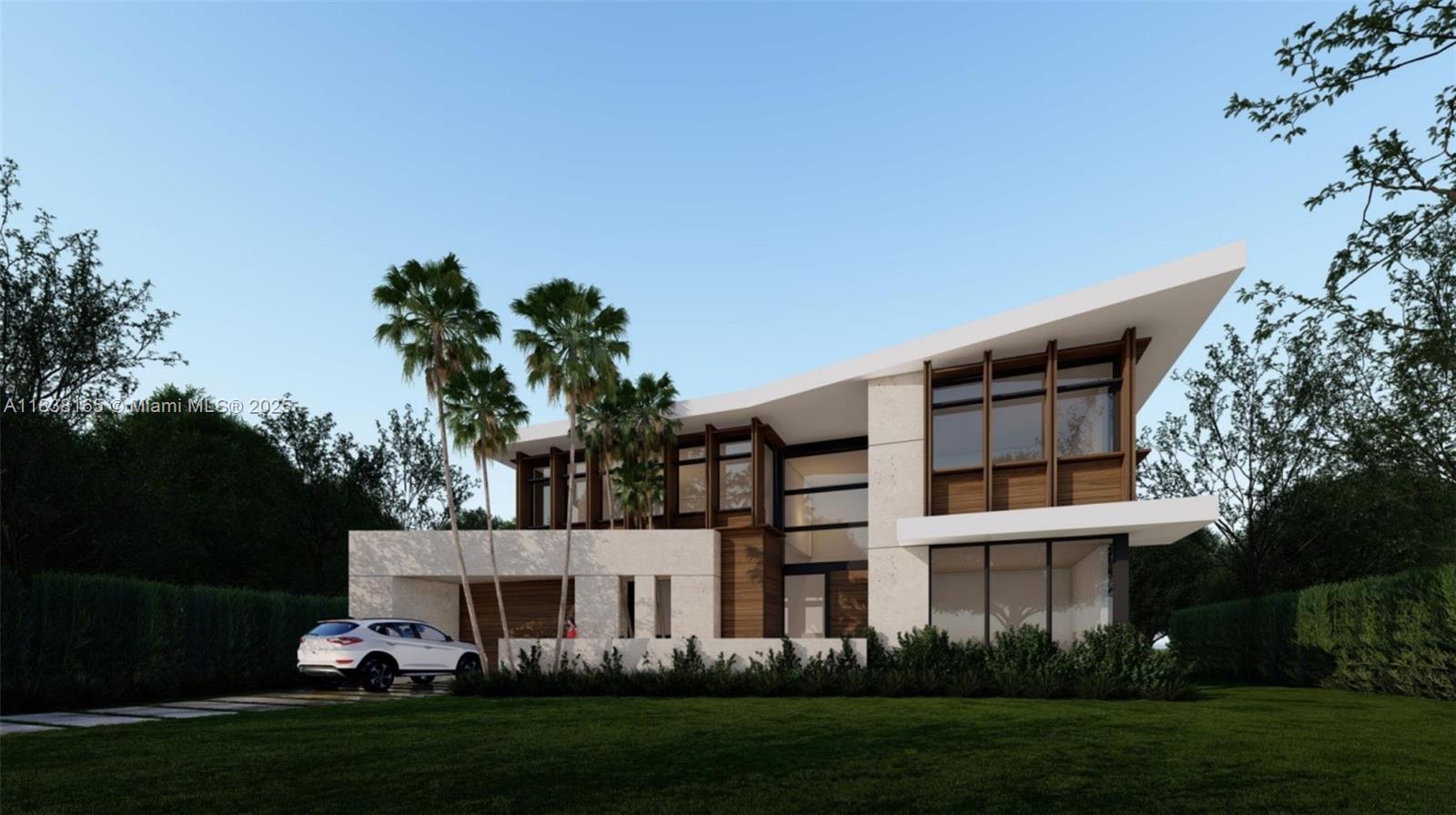 An architectural gem scheduled for completion in Q4 of 2025, located in the prestigious gated community of Ye Little Woods. This upcoming 7-bedroom, 7-bathroom and 2 half-bath residence will offer 7,277 total SF of refined design and thoughtful luxury. Highlights include a beautifully designed pool, covered summer kitchen, spa-inspired primary suite, and expansive living areas ideal for entertaining. Floor-to-ceiling glass and clean architectural lines will create a luminous ambiance that flows seamlessly with lush tropical surroundings. Built by Insignia Construction Company and ideally located minutes from top-rated schools, marinas, and Coconut Grove’s vibrant lifestyle.