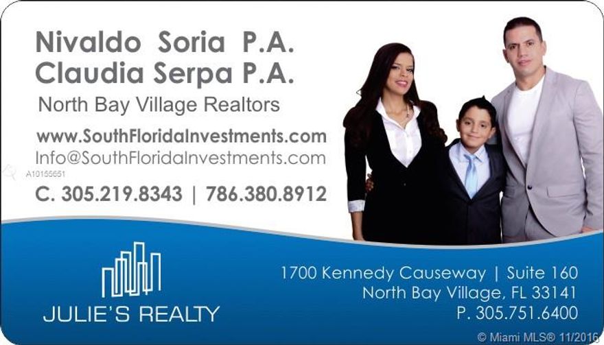 Be the first one to enjoy this fully remodeled 2B/2B Water Front Condo. Fantastic View from its huge balcony.  Tile Floors throughout. Upgraded Bathrooms. Totally brand new Fully Equipped Kitchen with Samsung Appliances. Floor To Ceiling Windows In All Areas. 1 Covered Assigned Parking Space. W/D in unit. 5 Min To Miami Beach, Midtown, and I-95. Building Is Full Of Amenities and On-Site Convenience: 24Hr Security, Olympic-Sized Pool, Jacuzzi, Gym, Hair Salon, Restaurants and Marina.