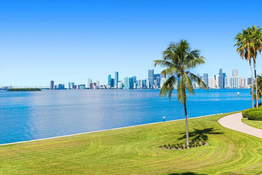 AMAZING BAYVIEW UNIT WITH SPECTACULAR  MIAMI SKYLINE, BISCAYNE BAY AND SUNSET VIEWS FROM IT'S EXPANSIVE TERRACES. THIS CHARMING 2N FLOOR UNIT IS LOCATED IN ONE OF THE MOST DESIRED BUILDINGS ON FISHER ISLAND. IT FEATURES : 2 BEDROOMS + OFFICE, 2.5 BATHS, LARGE WEST TERRACES, GREAT FOR DINING AND ENTERTAINING, IMPACT DOORS, INCLUDES 2 ASSIGNED PARKING SPACES, 1 GOLF CART, 1 ASSIGN GOLF CART SPACE AND 1 STORAGE. FISHER ISLAND OFFERS WORLD CLASS AMENITIES INCLUDING BEACH, GOLF, MARINAS, TENNIS & PICKLEBALL COURTS, RESTAURANTS, LUXURIOUS SPA, UHEALTH OUT PATIENT CENTER, MARKET, HOTEL AND MUCH MORE TO ENJOY.   LIVE THE FISHER ISLAND LIFESTYLE IN THIS EXCEPTIONAL CONDO!