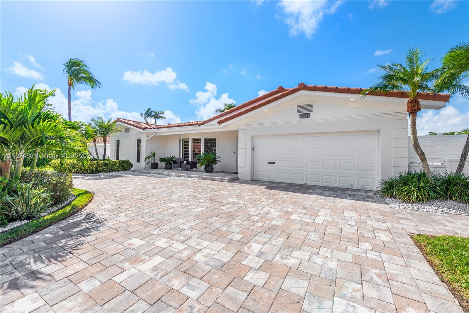 This charming waterfront residence is move-in ready. Located in The Landings, it offers easy access to countless amenities. Boaters have easy access to both Hillsboro & Port Everglades inlets with no fixed bridges. Dock your vessel (up to 70' yacht) in the 82’ deep-water canal. This home’s recent upgrades include: a newly constructed dock, elevated waterfront grade that enhance the size of your outdoor oasis, upgraded underground plumbing, a new patio awning, modern saltwater pool system, impact-resistant windows and exterior doors, Wolf natural gas range and burner, & numerous others. Discerning buyers seeking the quintessential Fort Lauderdale boating & residential lifestyle should prioritize this remarkable home.