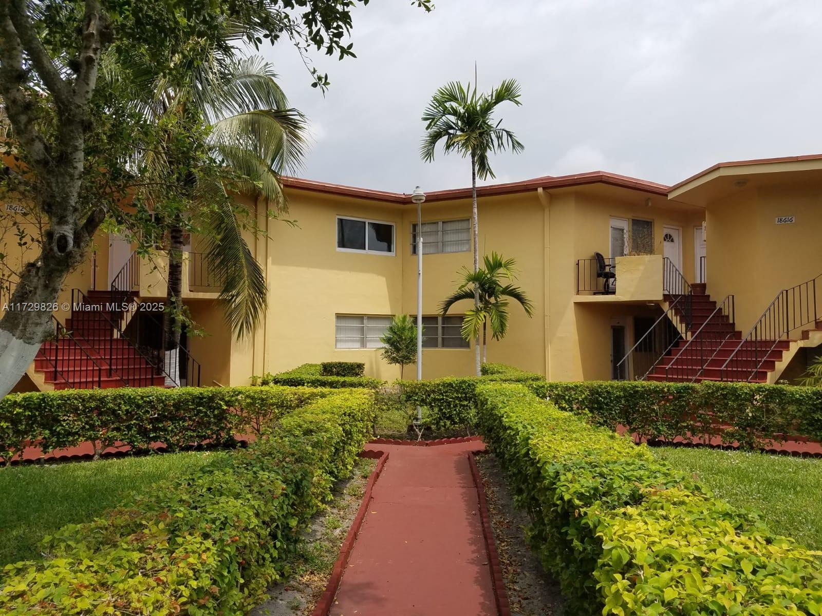 Rental Property at 18612 Ne 18th Ave 116, Miami, Broward County, Florida - Bedrooms: 2 
Bathrooms: 1  - $1,900 MO.