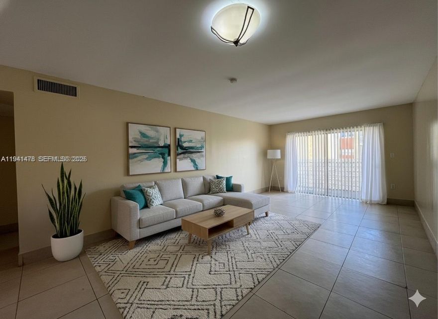 VERY SPACIOUS 1/1 CONDO ON 3rD FLOOR WITH TILE FLOORS THROUGHOUT. NICE COMMUNITY CLOSE TO MAJOR ROADS AND HIGHWAYS, SHOPPING & DINING. HOA IS $342 MONTHLY, SPECIAL ASSESSMENTS ARE $70.56 MONTHLY UNTIL 2033 AND $41.60 UNTIL 2028. PROOF OF FUNDS REQUIRED TO SET UP SHOWING AS TENANT IN PLACE PAYING $1400 UNTIL 06/30/26.