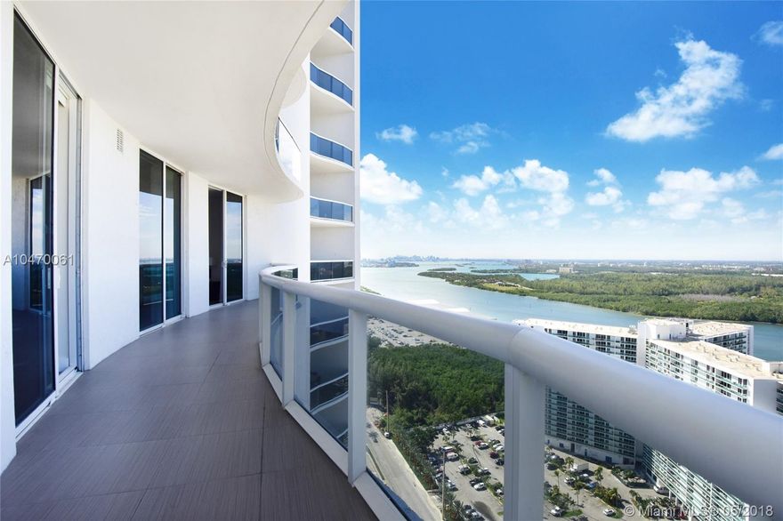 Spectacular 2 bed & 2 full baths ocean front property at the prestigious Trump Towers III at Collins Avenue. This unit can be sold furnished or unfurnished. Low maintenance with the most exclusive amenities that a high rise condo can offer: Heated pool; Jacuzzi; Pool service; Beautiful gym; conference room; Billiard room and much much more. You won't have ocean view since it is line 05 however you will have amazing intracoastal, city and overlooking Collins Avenue. Easy Showing/ Call today.