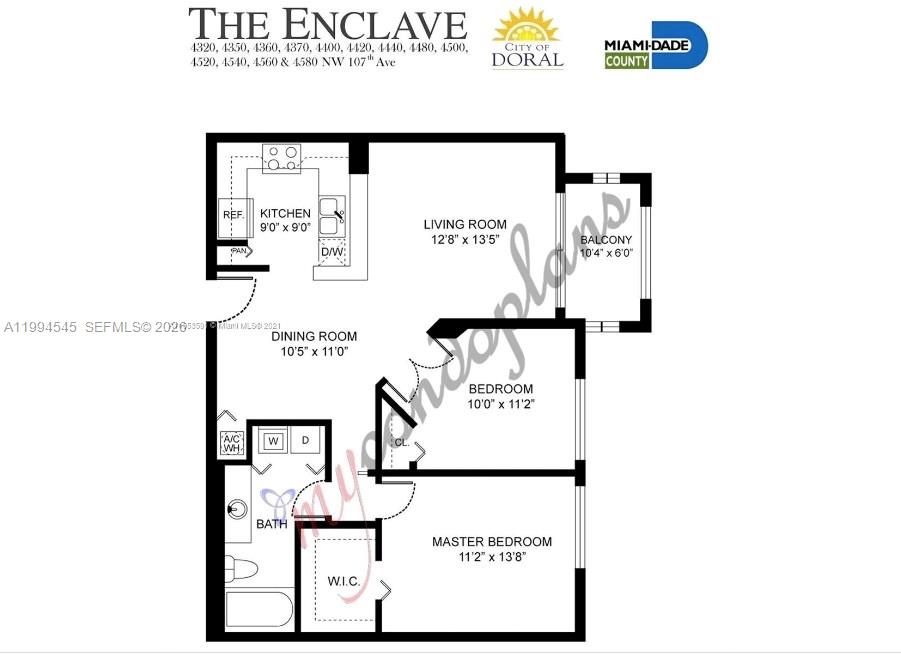 ENCLAVE AT DORAL CONDO NO - Residential Lease