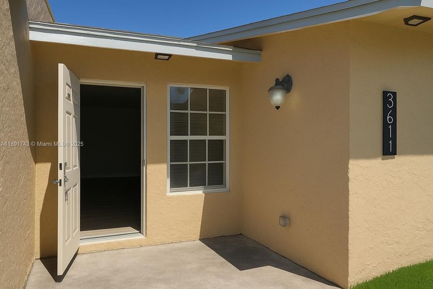 Move-in ready 4 bed / 2 bath townhome in vibrant Miami Gardens. Beautifully renovated floors and baseboards!  Granite countertops and wood kitchen cabinets.  Each of the four bedrooms is generously proportioned. The master suite features a private bathroom and ample closet space. Outside, enjoy your large private fenced backyard — perfect for entertaining or quiet relaxation. Additional perks: full-size laundry area, plenty of parking, and proximity to shopping, schools, dining, and major roadways. Located less than 2 miles from the Hard Rock Stadium.
