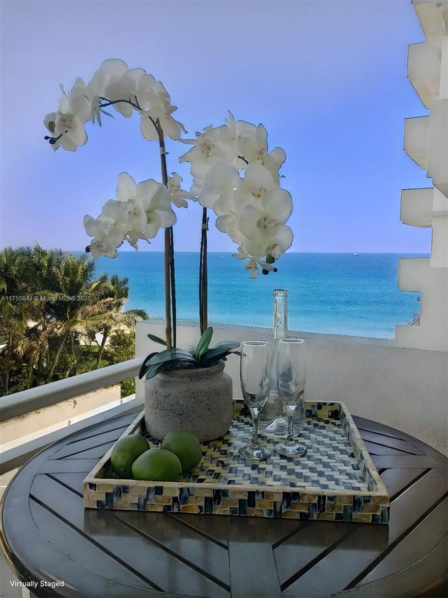 AVAILABLE FOR LEASE FROM NOW UNTIL SEPTEMBER 15 AT $3500Beachfront Retreat  Furnished Seasonal Lease. Experience the best of coastal living at 45 Ocean in Highland Beach, where ocean and Intracoastal views create the perfect backdrop. This turnkey, fully furnished two-bedroom, two-bath condo offers a serene coastal vibe with renovated interiors. The primary suite boasts ocean views, balcony access, and an updated bath, while the second bedroom features its own Intracoastal-view balcony & ensuite. Enjoy private beach access, a heated oceanfront pool, BBQ grills, a clubhouse, a fitness center, and garage parking in this gated community. Ideally located between Boca Raton and Delray Beach, you're just minutes from Downtown Delray, Mizner Park, & dining and shopping. A perfect seasonal escape,