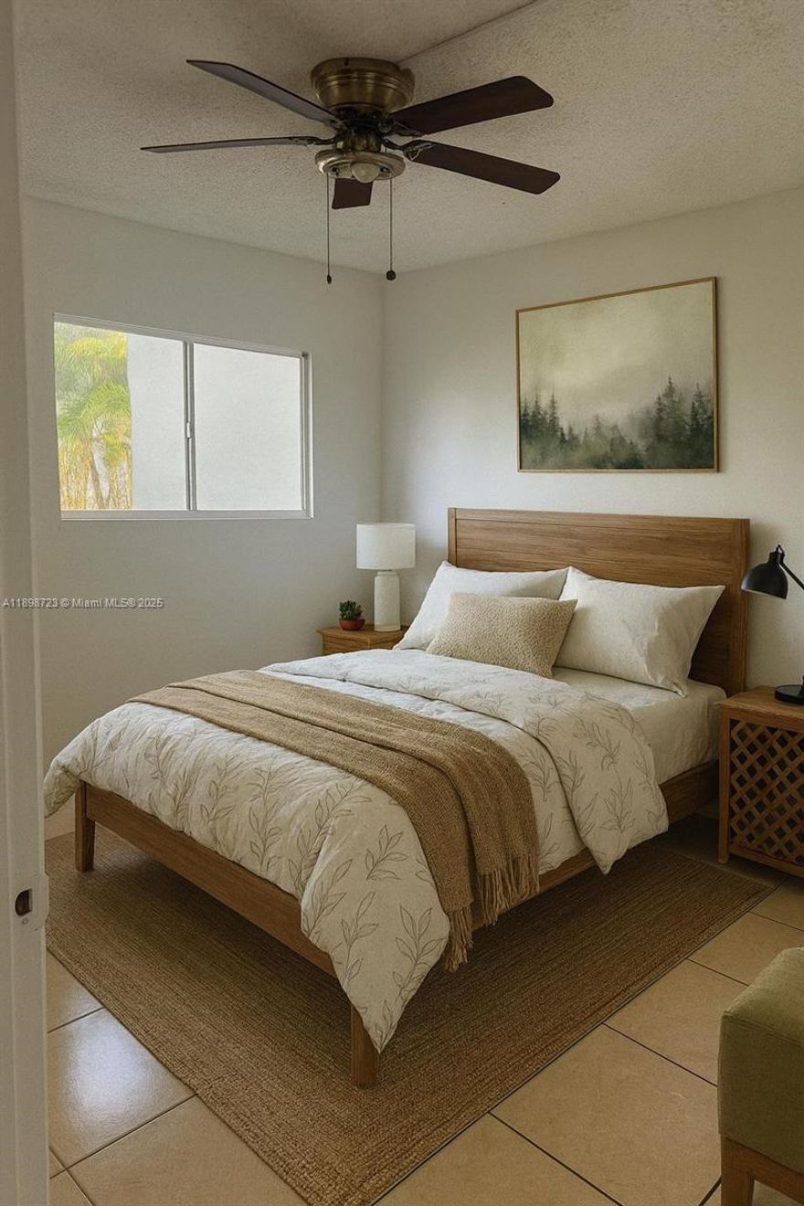 Beautifully updated 2-bedroom, 1.5-bath first-floor apartment located in the desirable Century Village community of Pembroke Pines. Enjoy a bright, spacious layout with tile flooring throughout. Century Village offers resort-style amenities including golf, theater, tennis, courtesy buses, and 24-hour security. A perfect 55+ community for active adults!