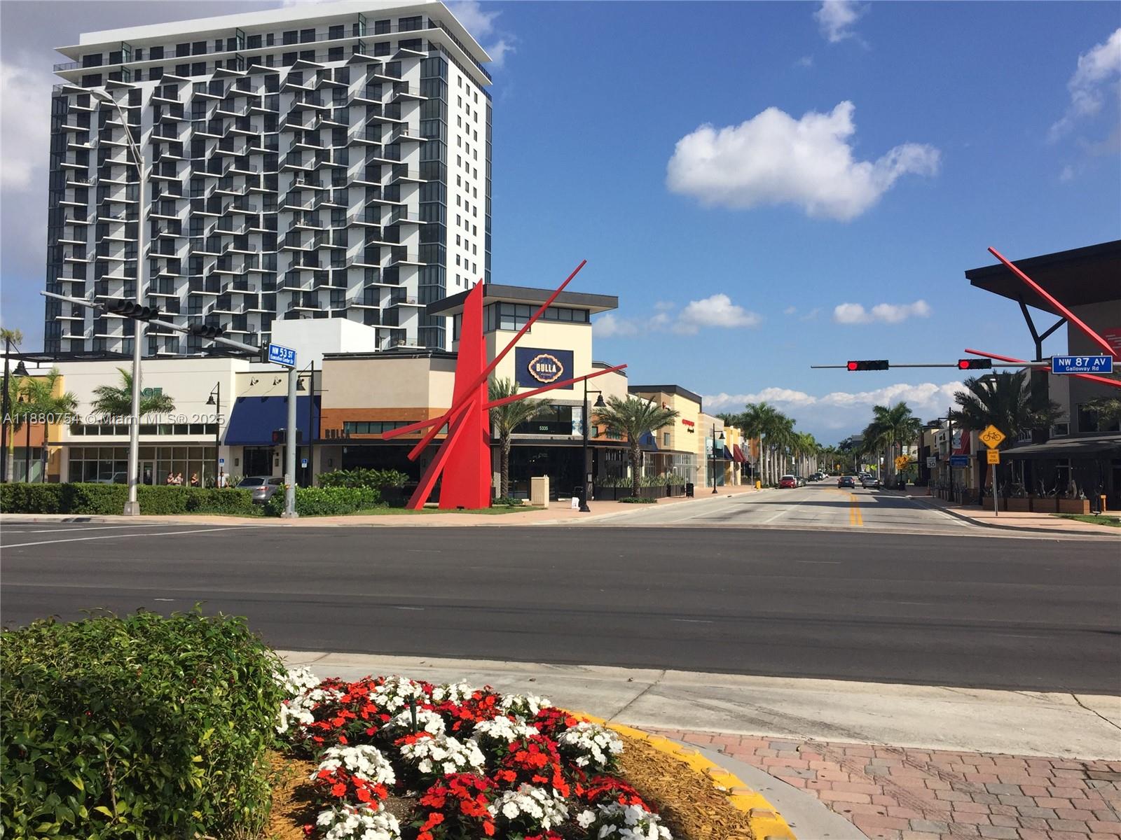 Fully furnished, 1 bedroom, 1 bathroom unit in Downtown Doral. Great view of the pool and Trump National Golf Course. Building features gym, sauna, massage rooms, owners lounge, pool, conference center, children's playroom. 1assigned parking and valet. Walking distance of fine dining restaurants, premier offices and one of the best schools in Florida. Near the 826 Palmetto Expressway and about 20 minutes from the airport.