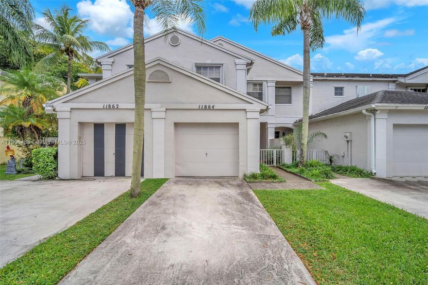 Welcome to this beautiful 3-bed, 2.5-bath townhome in the highly sought-after “Amaretto” community right in the heart of Kendall/Miami! This charming residence features a 1-car garage, and unbeatable access to the Turnpike, shopping, dining, and everyday essentials making this location a true standout for convenience and connectivity. The community has recently been enhanced with new driveways, updated street lighting, and a newly approved exterior color palette on the way. HOA includes roof coverage, plus residents enjoy resort style amenities including a sparkling pool and tennis courts. Homes in this community rarely come on the market Don’t miss the chance to own a townhome in one of Kendall’s most desirable communities. Showings begin at our Open House Saturday, November 8th 1–3 PM!