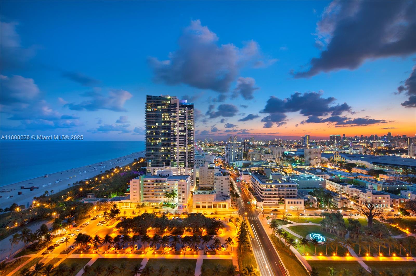 Spectacular 2/2, Ocean views and views to the Miami Skyline. Located at the renowned Setai, a 5-star luxury resort. Floor to ceiling glass windows throughout the whole unit. Sonos system wired in all rooms, washer/dryer, 3 pools, 3 restaurants, Bar, private beach club, spa, gym and concierge service.