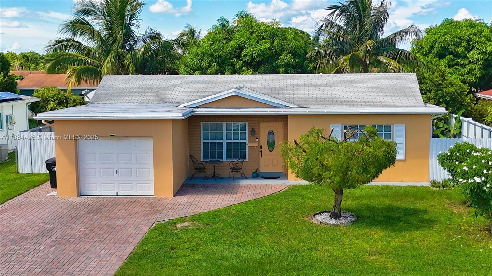 very nice 2/1 single family home in north lauderdale,Property is renting furnished all utilities included in rent.