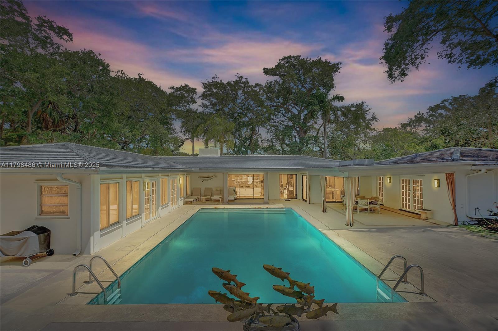 Property for Sale at 5465 Banyan Trl, Coral Gables, Broward County, Florida - Bedrooms: 5 
Bathrooms: 5  - $5,200,000