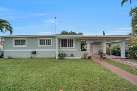 A home in Miami