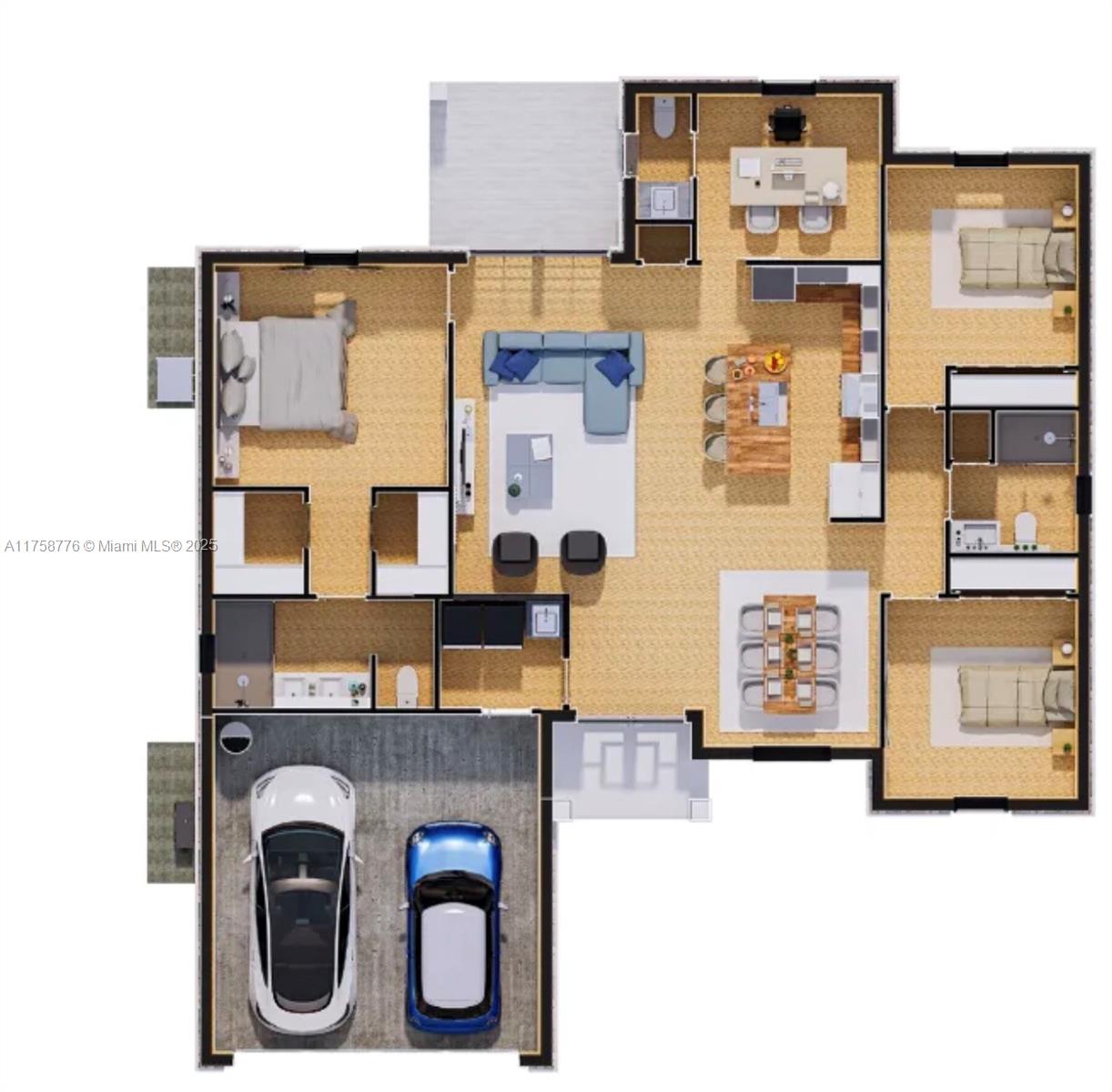 Property for Sale at 409 Western Ave S Ave, Lehigh Acres, Lee County, Florida - Bedrooms: 3 
Bathrooms: 3  - $410,000