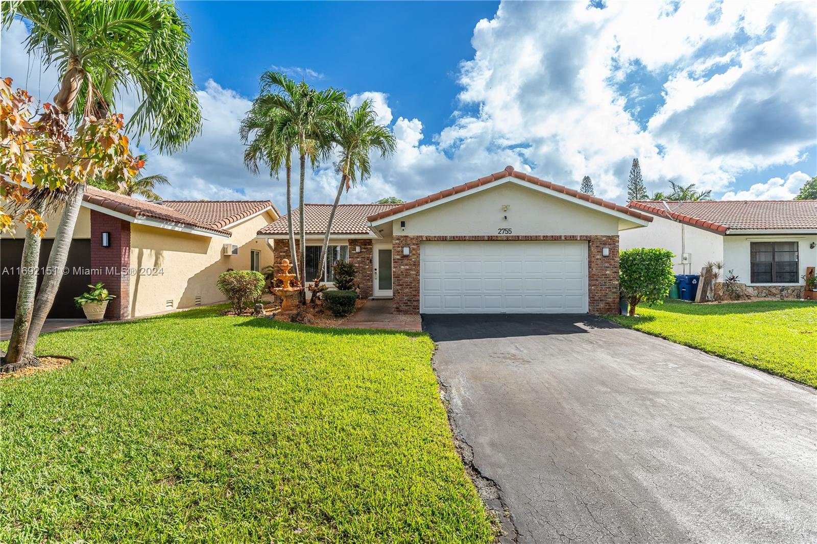 Welcome to this meticulously maintained 3-bedroom, 2-bathroom home in Coral Springs! With a beautifully remodeled kitchen featuring granite countertops and stainless steel appliances, and updated bathrooms, including a master bath with a skylight, dual sinks, and a standup shower, this home is move-in ready. The spacious layout boasts vaulted ceilings, vinyl laminate flooring in main areas. New A/C. Enjoy outdoor living with a screened-in patio, pool with an outdoor shower, and a fully fenced, low-maintenance backyard. Plus, there’s a 2-car garage and separate laundry room with extra storage! Walking distance to The Walk, shopping, dining, and entertainment. Zoned for A & B rated schools. This home offers convenience and style. Don’t miss this Coral Springs beauty!