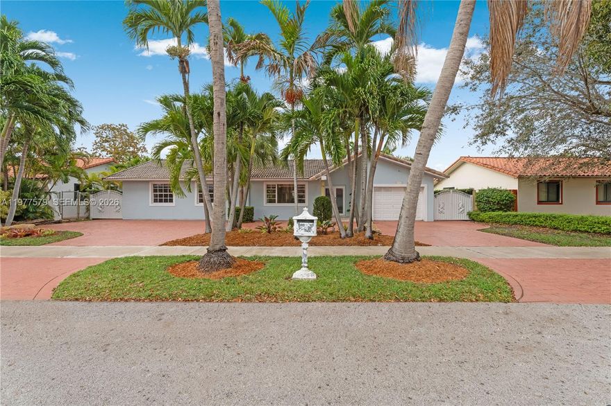 Beautifully updated single-family residence with 2,500 square feet of living area and 4 bedrooms on a large 7,500 SF lot with lots of parking and a garage with a split. The property offers a generous floor plan with open living areas, making it suitable for both family living and entertaining. Renovations in recent years included updated flooring, fixtures, bathrooms, and appliances, contributing to a more modern and functional interior. Outside, the home benefits from a private backyard and ample outdoor space, providing room for gatherings, landscaping, or future improvements, like a pool. it has a walk in closet in the primary and so much closet space in all the other bedrooms and hallway. Its location places it within close proximity to Florida International University, major highways such as the Dolphin Expressway, the Palmetto, the Florida Turnpike, and shopping destinations like Dolphin Mall.