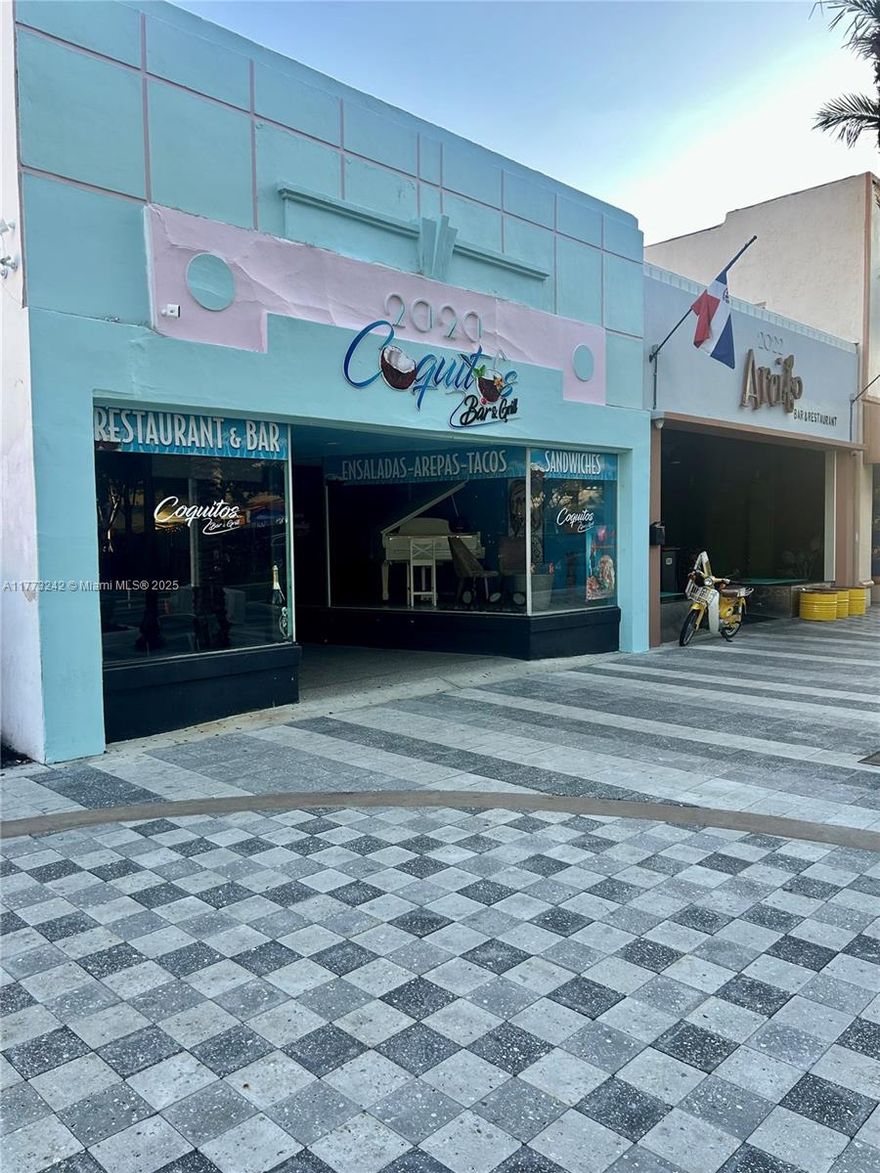 Opportunity awaits with this 3,000 square foot café/lounge for sale on Hollywood Boulevard! The area is seeing significant development, with new condos, apartments, and hotels nearby, promising increased foot traffic from future residents. This property is being sold alongside the adjacent 2,500 SqFt restaurant/bar,  (2022 Hollywood Blvd), A11773262, featuring a full kitchen, GREASE TRAP, and ADA-compliant restrooms. Together, these properties are 5,500 SqFt. Zoned for a potential building space of about 15,000 SqFt with 2.5 stories. Both buildings available for a total of $3,800,000. Seller financing included. Don’t miss this chance to acquire two prime adjacent buildings in a rapidly evolving downtown area! Please do not disturb the tenant, showings by appointment only.