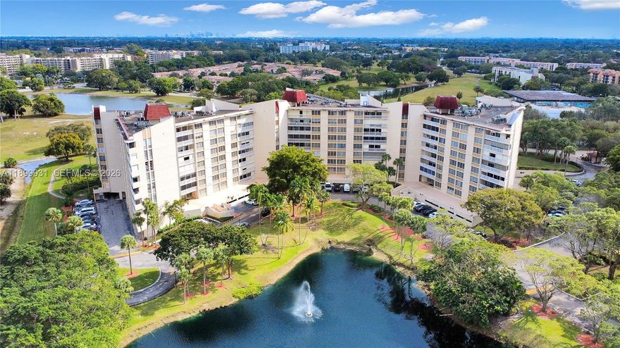 Beautifully fully remodeled and spacious 2-bedroom, 2-bath condo in the heart of Lauderhill. Located on the 6th floor of the desirable Environ community, this unit offers tranquil garden and lagoon views. The open-concept layout is filled with natural light and includes a private balcony, perfect for relaxing and enjoying the breeze. The building features gated security and lobby surveillance for added peace of mind. Residents enjoy resort-style amenities, including a swimming pool, tennis courts, fitness center, and clubhouse, all within a secure, well-maintained community surrounded by lush golf course landscapes. Conveniently located near shopping, dining, and major highways.
